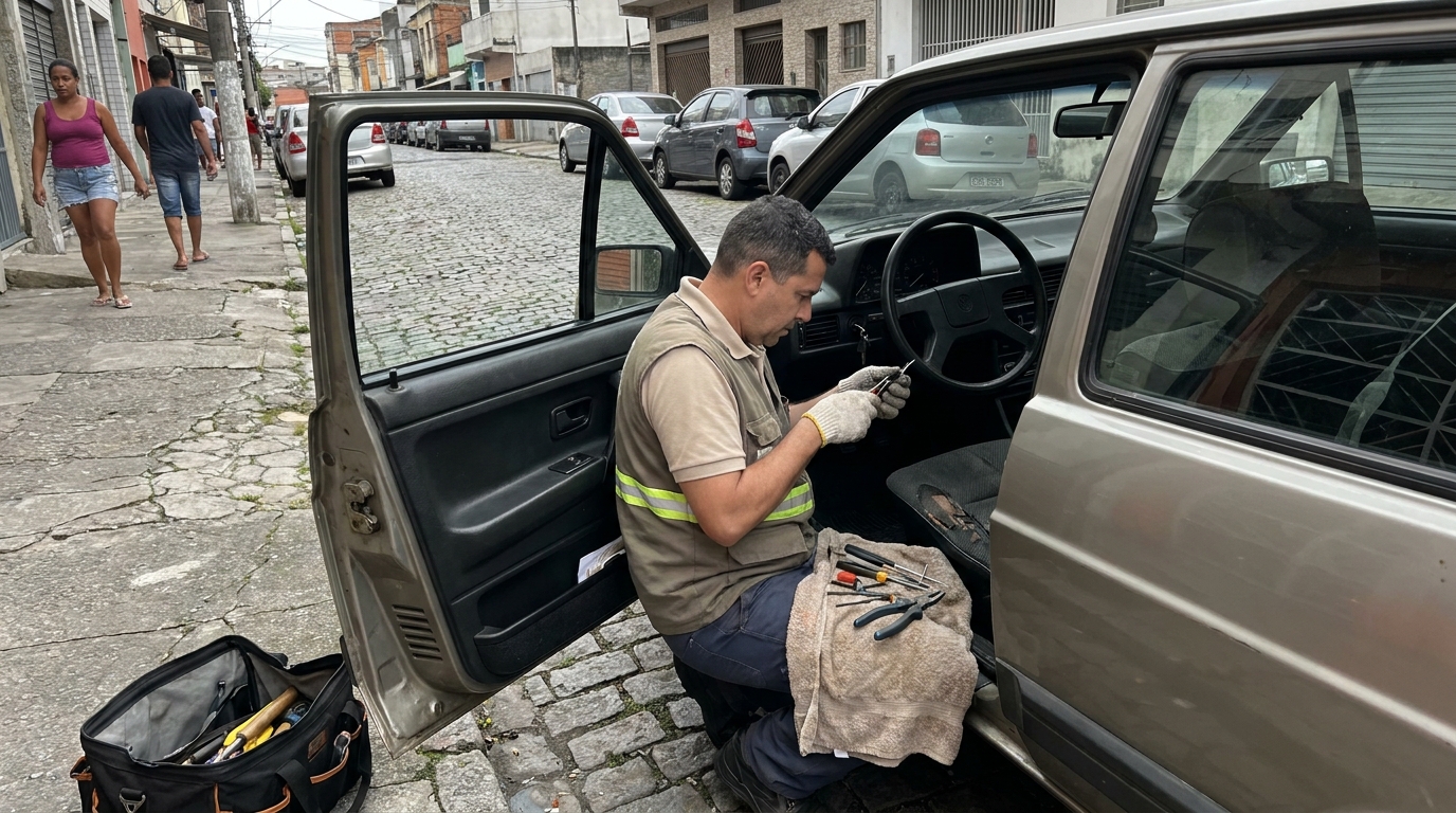 Extração de Chave Quebrada em Belo Horizonte‑MG